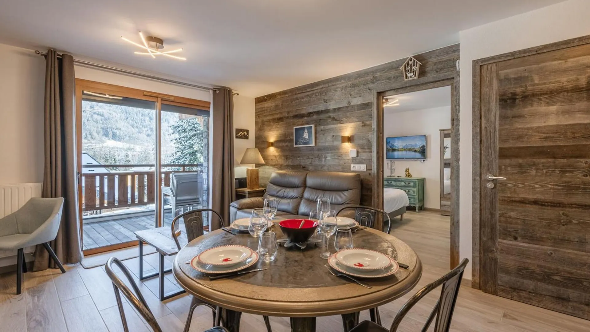 Appartement Neuf 3 Pieces Avec Parking Et Wi-Fi A Morzine - Fr-1-754-92
